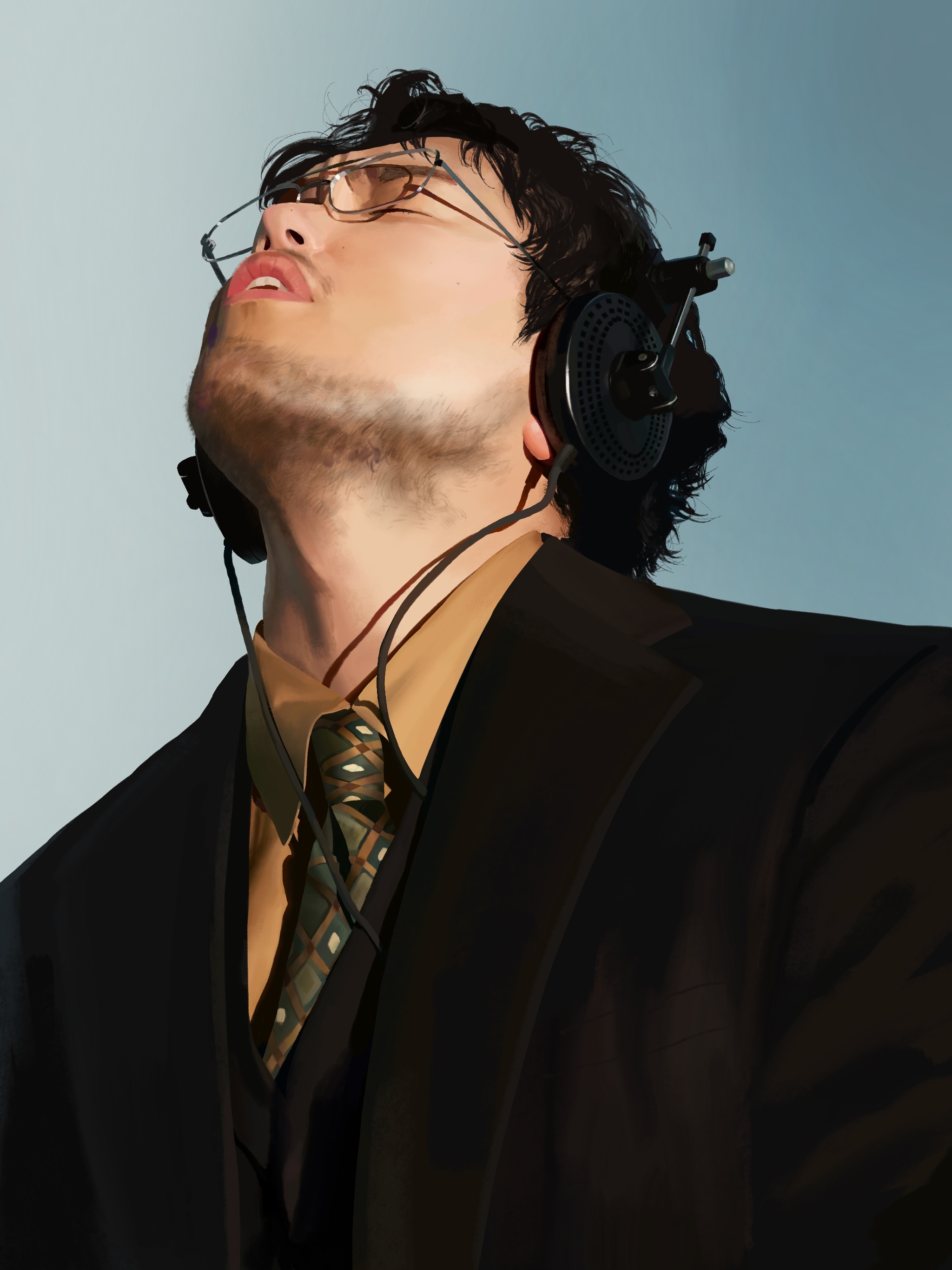 Photograph featuring Satoru from a magazine